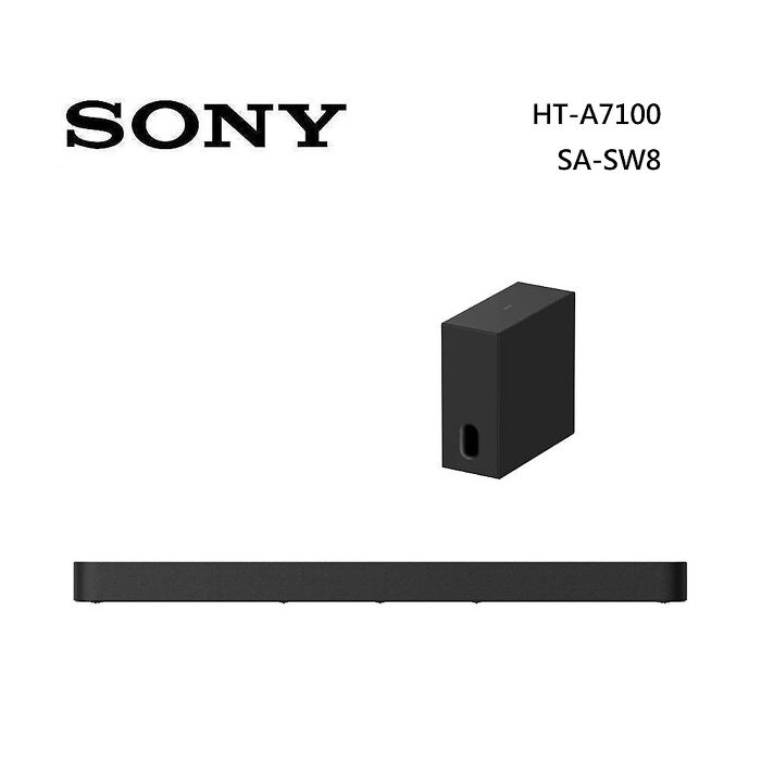 Sony 索尼 HT-A7100 9聲道 家庭劇院 A7100 聲霸 加 SA-SW8 重低音 組合 HT-A7100+SA-SW8