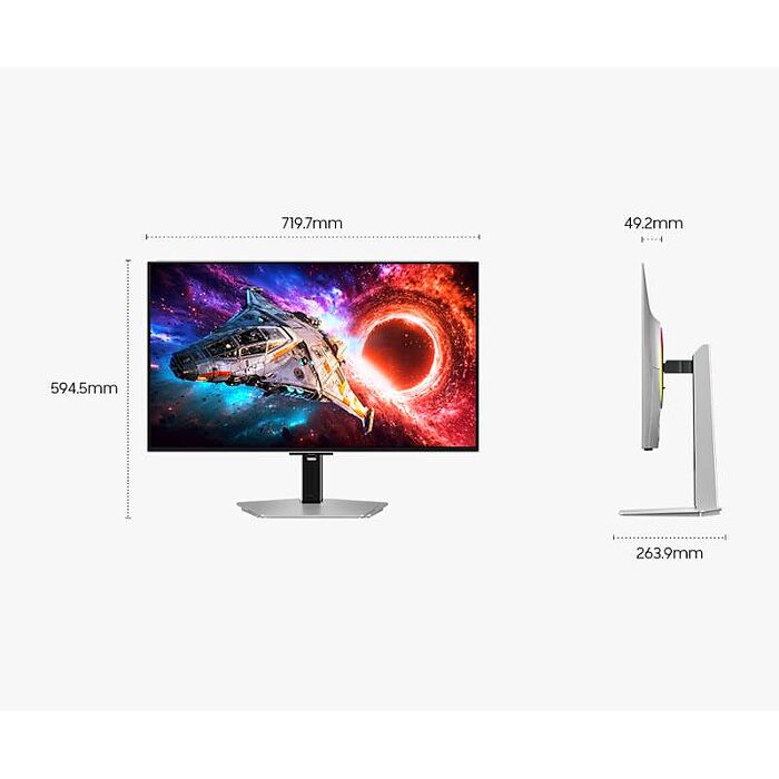 SAMSUNG 三星 S32HG802SC 32吋 Odyssey OLED G8 G80SH 4K UHD 平面電競顯示器