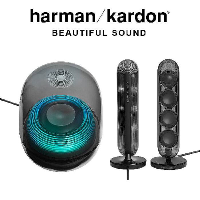 Harman Kardon 哈曼卡頓 2.1聲道 SOUNDSTICKS 5 水母藍牙喇叭 台灣公司貨
