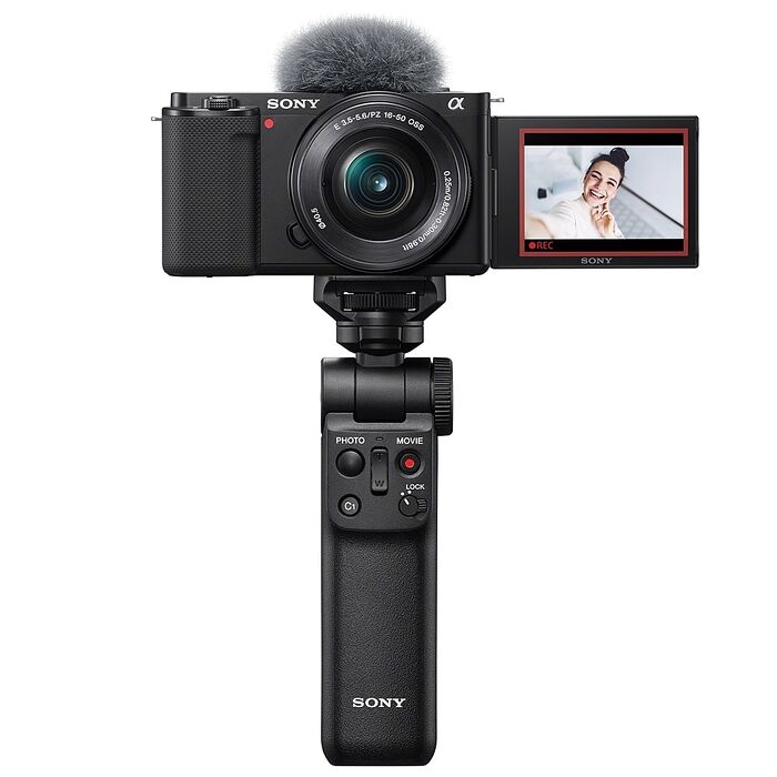 Sony ZV-E10L ZV-E10 + SELP1650 變焦鏡頭組+握把組合 公司貨