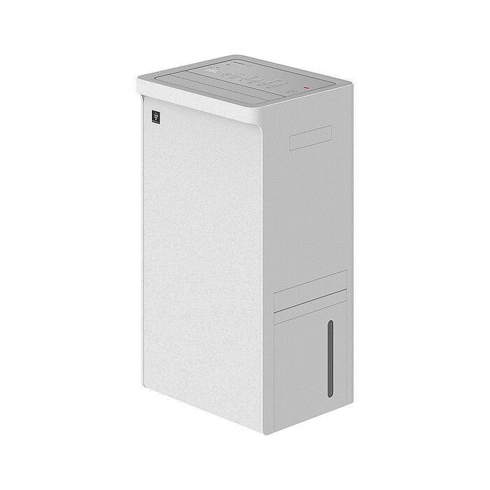 【SHARP 夏普】19公升-雙氣流變頻美學除濕機 DW-UW19HT-W