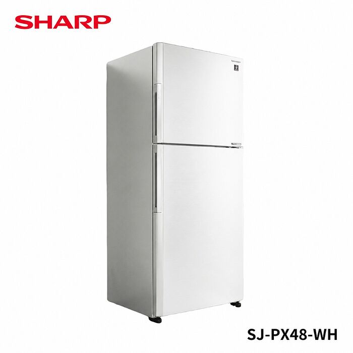 SHARP 夏普 471公升雙門變頻電冰箱 SJ-PX48-WH