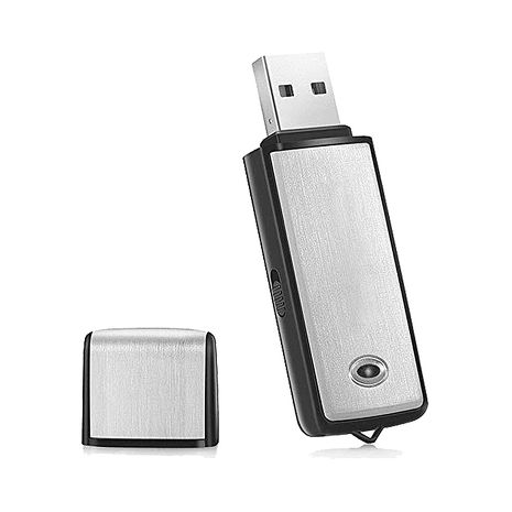 【T10】8G隨身碟/數位錄音筆(錄音熄燈)(黑色款)