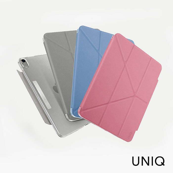 UNIQ iPad 10.9吋 2022 10代 Camden磁吸設計多功能透明保護套