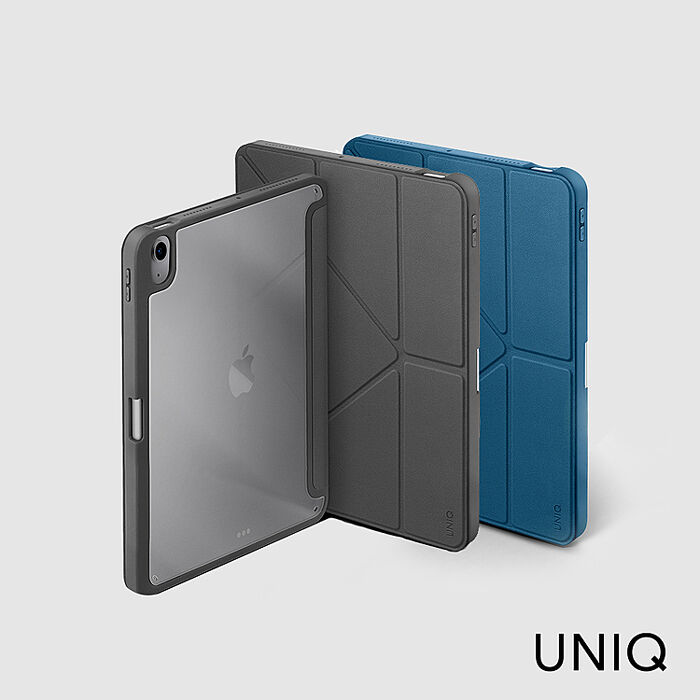 UNIQ iPad 10.9吋 2022 10代 Moven 磁吸帶筆槽透明平板保護套