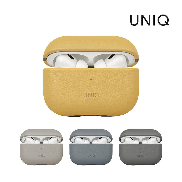 UNIQ Lyden Ds 耐刮皮革收納保護套 附掛繩 AirPods Pro 第2代 (2022)