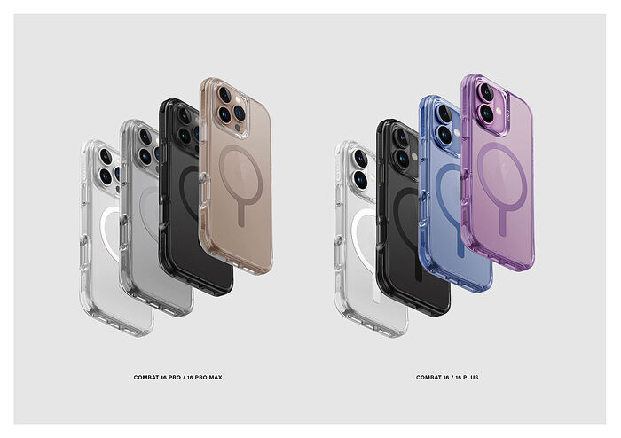 UNIQ iPhone16 Pro/ProMax Combat Magclick 手機保護殼