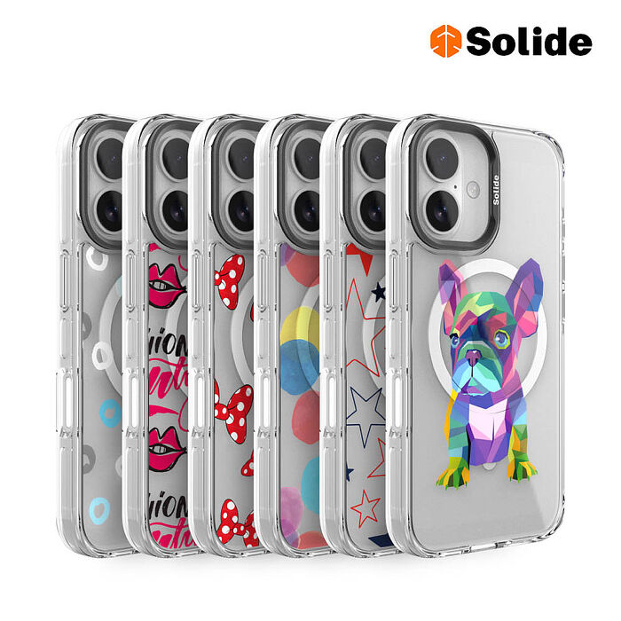 solide 索力得 天使衣裳 防摔磁吸手機背板 iPhone 16 系列