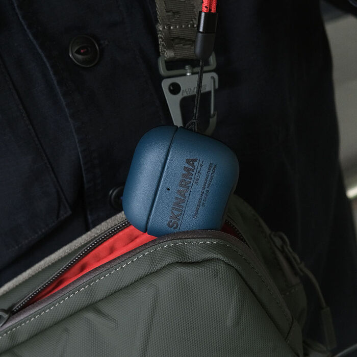 SKINARMA 日本東京 Spunk 潮風格收納保護套(附掛繩) AirPods 第4代