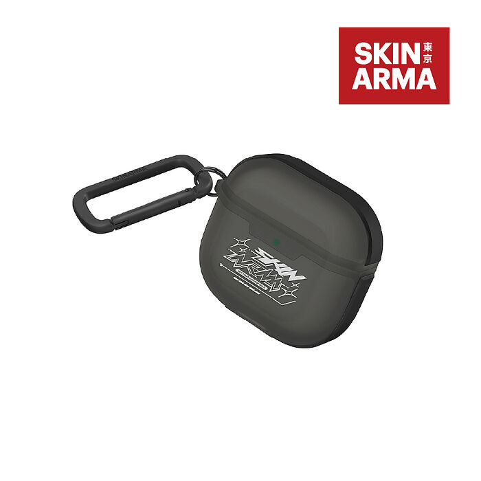 SKINARMA 日本東京 Kinzoku 塗鴉藝術耳機收納保護套(附掛鉤) AirPods 第4代