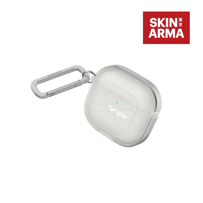 SKINARMA 日本東京 Kinzoku 塗鴉藝術耳機收納保護套(附掛鉤) AirPods 第4代