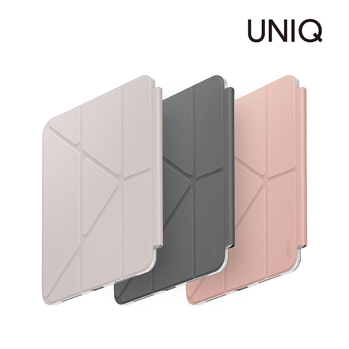 UNIQ 新加坡 Camden Click 磁吸設計帶筆槽多功能極簡透明保護套 iPad 11吋 (A16/第10代共用)