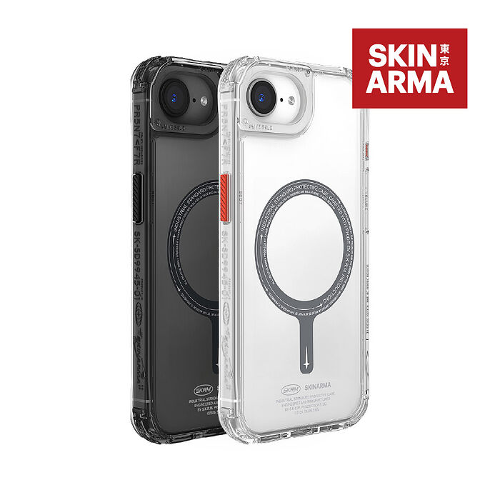 SKINARMA 日本東京 Saido 低調風格磁吸防摔手機殼 附掛繩環 iPhone 16e 系列