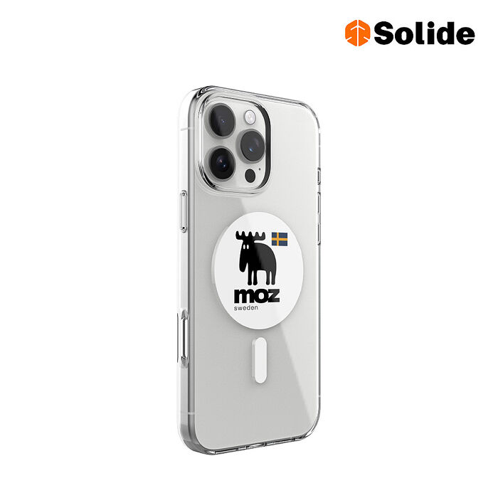 solide 索力得 moz 瑞典駝鹿正版授權磁吸保護殼 iPhone 16系列