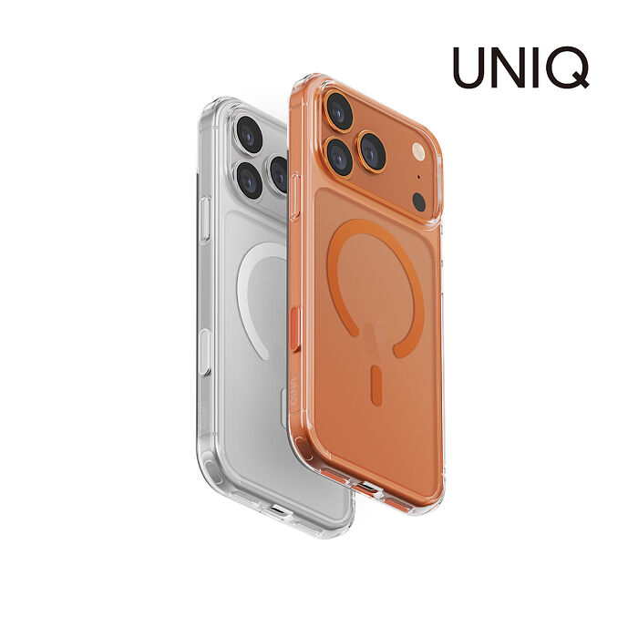 UNIQ iPhone 17系列 Clearvue 磁吸雙料相機鈕防摔保護殼