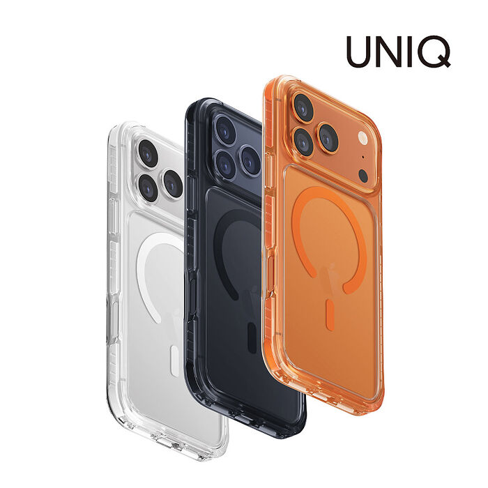 UNIQ  iPhone 17系列 Combat Magclick 四角強化軍規磁吸防摔三料保護殼