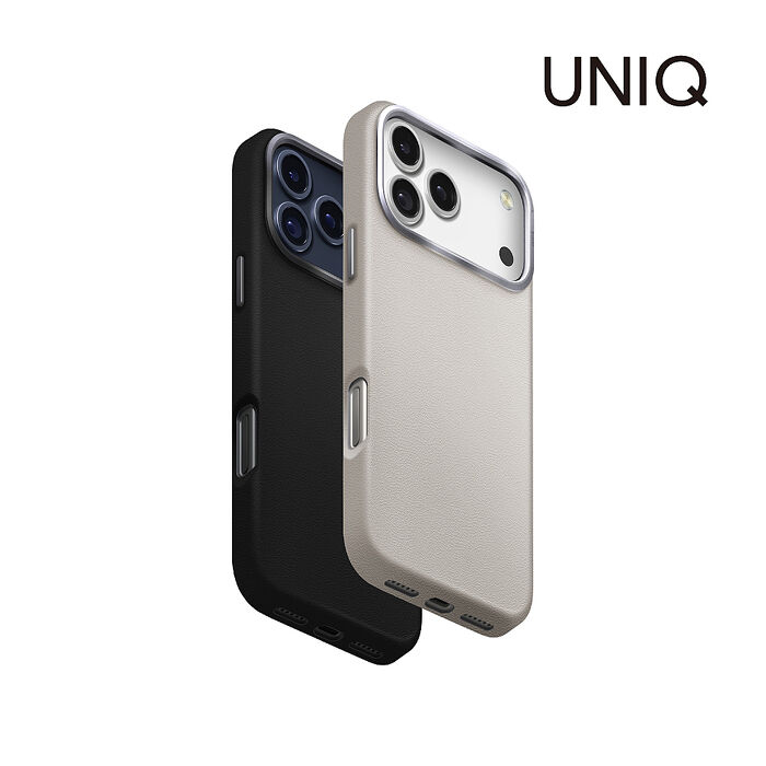 UNIQ  iPhone 17系列 Lyden Magclick 耐刮皮革磁吸保護殼