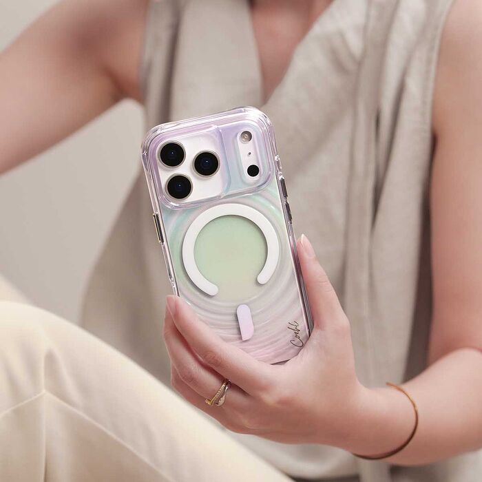 UNIQ  iPhone 17系列 Coehl Vela 水波紋磁吸保護殼-炫彩