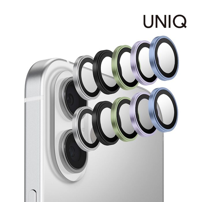 UNIQ 新加坡 OPTIX 鋁合金鏡頭保護貼 iPhone 17 系列