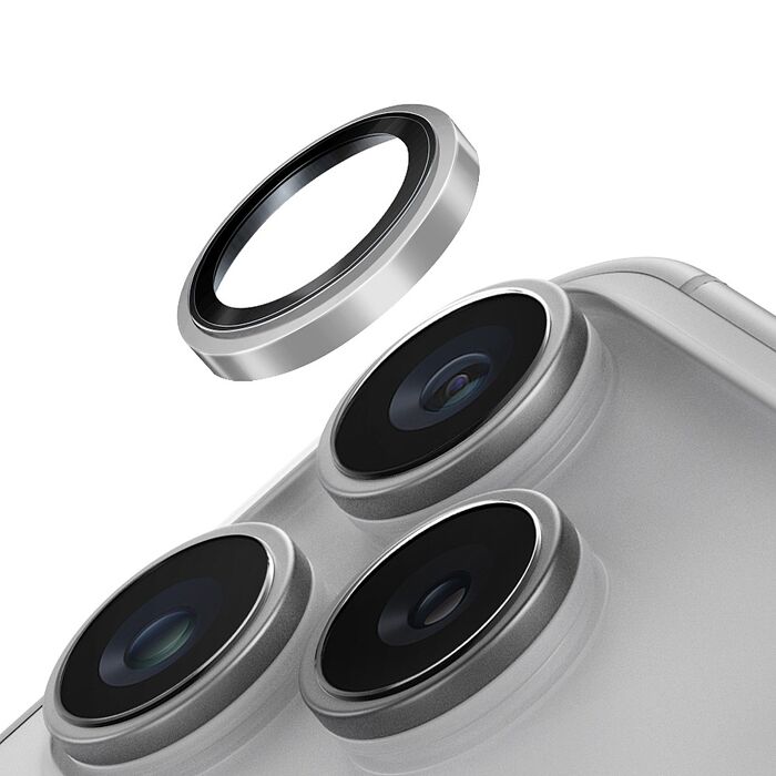 UNIQ 新加坡 OPTIX 不鏽鋼+頂級藍寶石鏡頭保護貼 iPhone 17 Pro / Pro Max