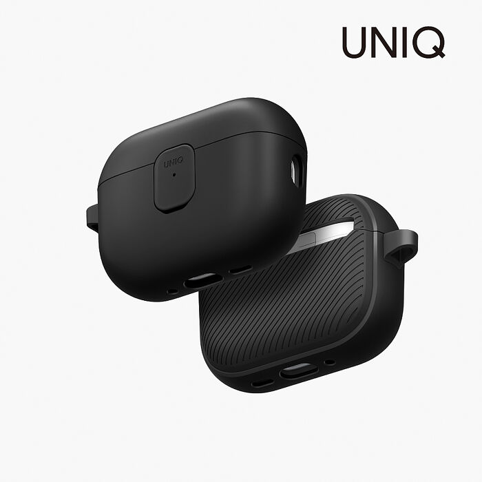 UNIQ 新加坡 Clyde 卡扣式雙料保護套 (附登山扣) AirPods Pro 第3代