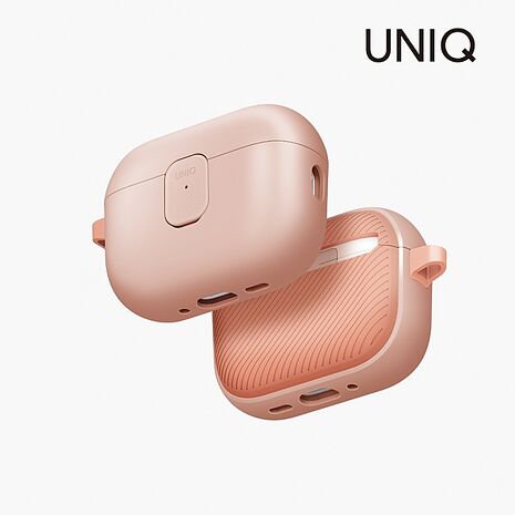 UNIQ 新加坡 Clyde 卡扣式雙料保護套 (附登山扣) AirPods Pro 第3代