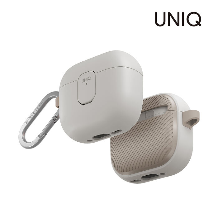 UNIQ 新加坡 Clyde 卡扣式雙料保護套 (附登山扣) AirPods 4 (2024)