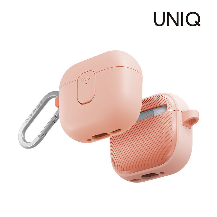 UNIQ 新加坡 Clyde 卡扣式雙料保護套 (附登山扣) AirPods 4 (2024)