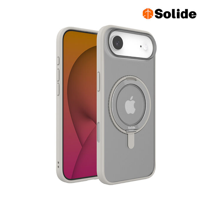 solide 索力得 RINGO 360度磁環支架保護殼 iPhone 17 系列