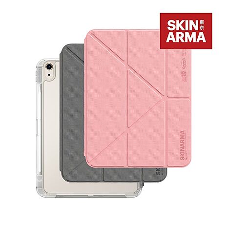 SKINARMA 日本東京 Zeta 可拆式磁吸支架筆槽保護殼 iPad Air 11吋 (M3/M2共用)