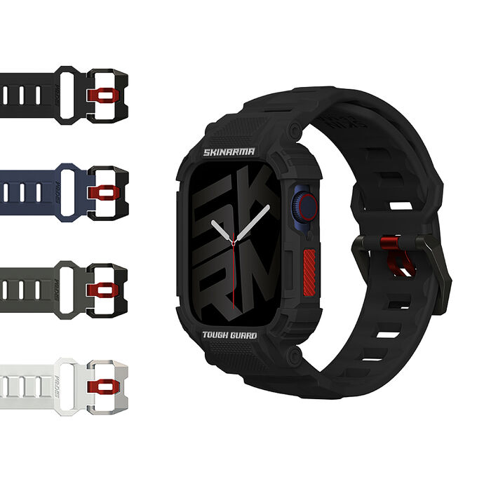 SKINARMA 日本東京 Mecha Apple Watch 一體成形錶帶