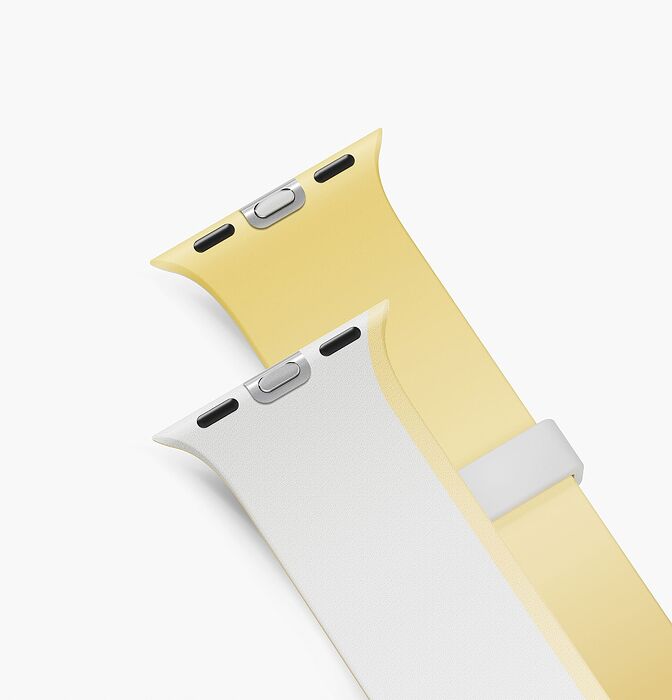 UNIQ 新加坡 Revix 4th Apple Watch 雙色矽膠磁吸錶帶