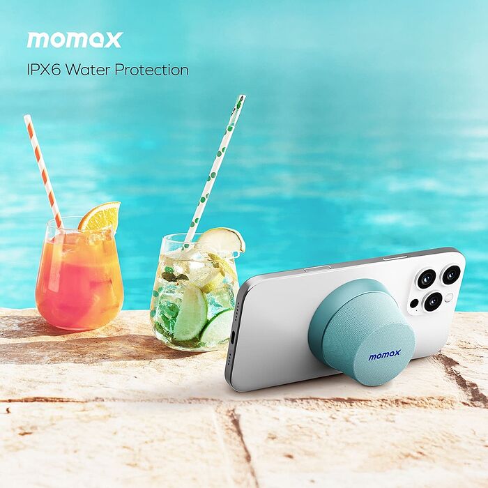 Momax 摩米士 1-Vibe Go 迷你磁吸支架無線音箱
