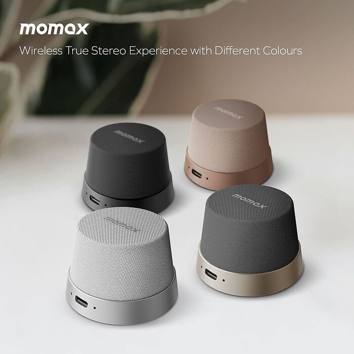 Momax 摩米士 1-Vibe Go 迷你磁吸支架無線音箱