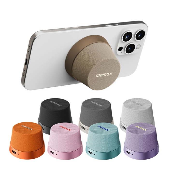 Momax 摩米士 1-Vibe Go 迷你磁吸支架無線音箱