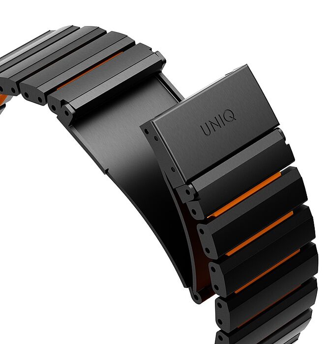UNIQ 新加坡 Strova Flex Apple Watch 不鏽鋼調節錶帶