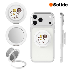 solide 索力得 LINE FRIENDS 正版授權鏡面磁吸支架/手機支架