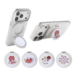 solide 索力得 LINE FRIENDS 正版授權鏡面磁吸支架/手機支架
