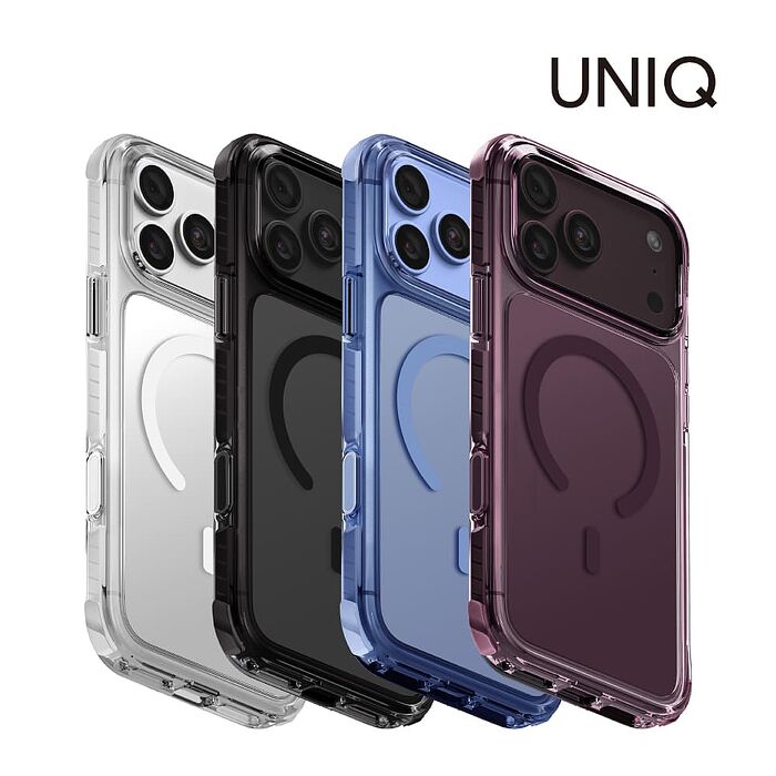 UNIQ iPhone 18系列 Combat 四角強化軍規磁吸防摔三料保護殼/手機殼