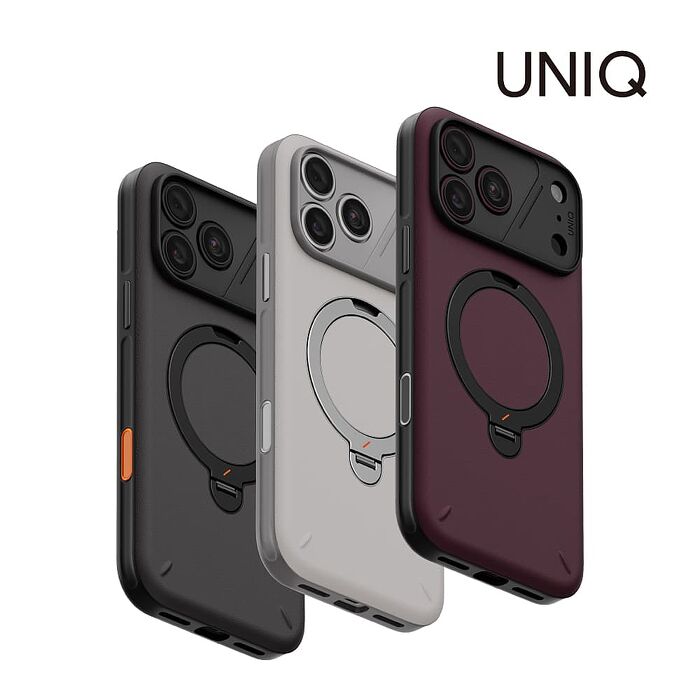 UNIQ iPhone 18系列 Elix 抗汙磁吸支架手機殼