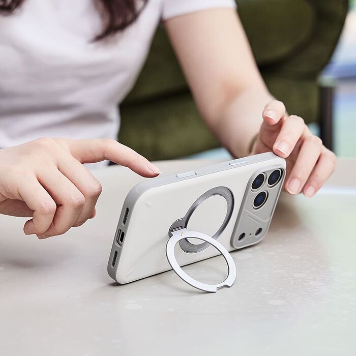 UNIQ iPhone 18系列 Elix 抗汙磁吸支架手機殼