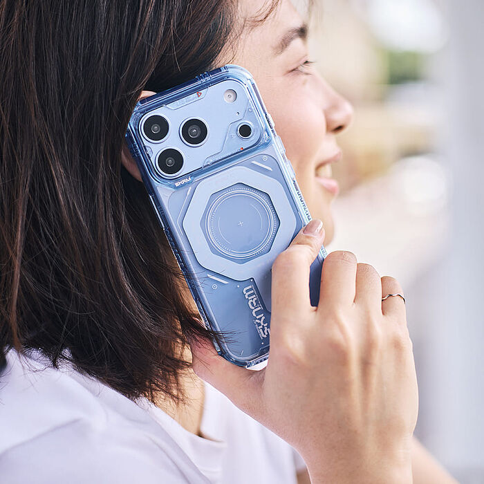 Skinarma iPhone 18系列 Magma磁吸防摔金屬款手機殼(附掛扣)