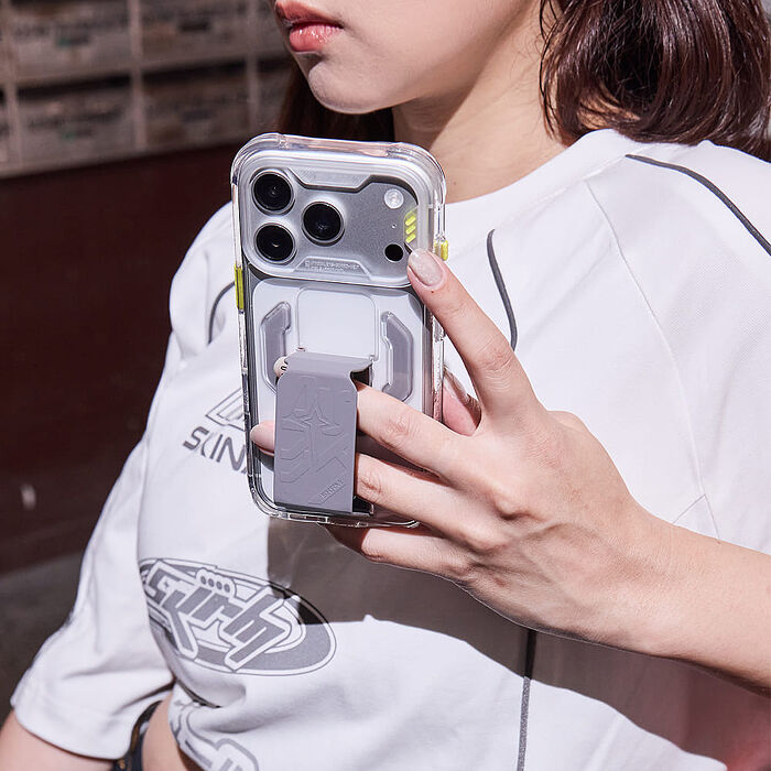 Skinarma iPhone 18系列 Helio CE 磁吸支架防摔手機殼
