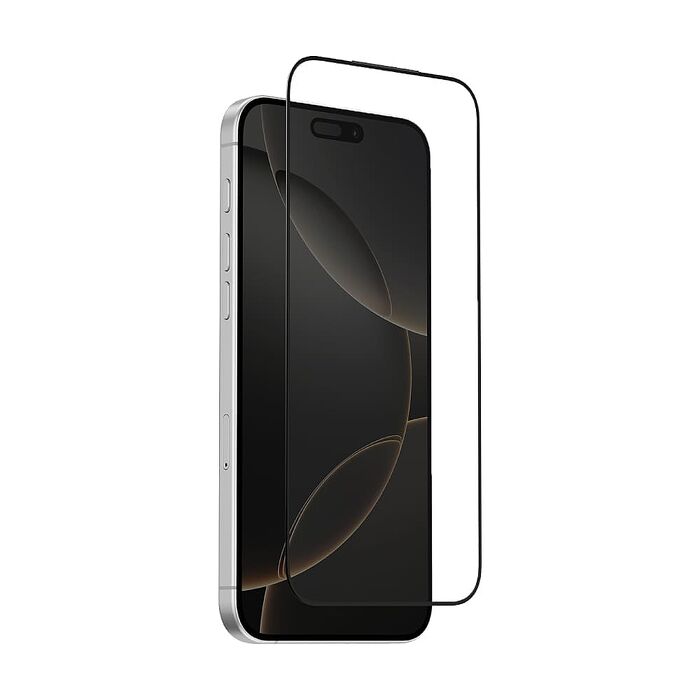 Skinarma iPhone 18系列 True Clear滿版玻璃螢幕保護貼-黑邊透明