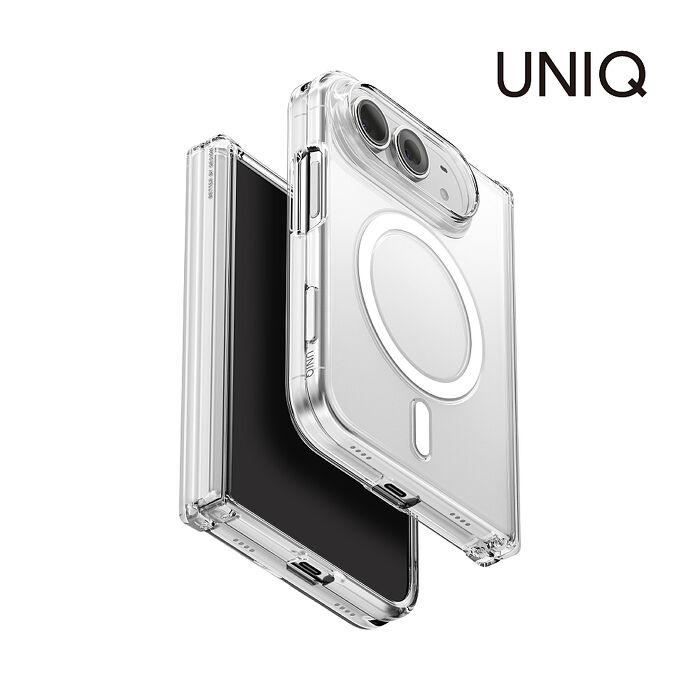 UNIQ 新加坡 AirSuit Magclick 輕薄抗黃磁吸手機保護殼/手機殼 iPhone Duo