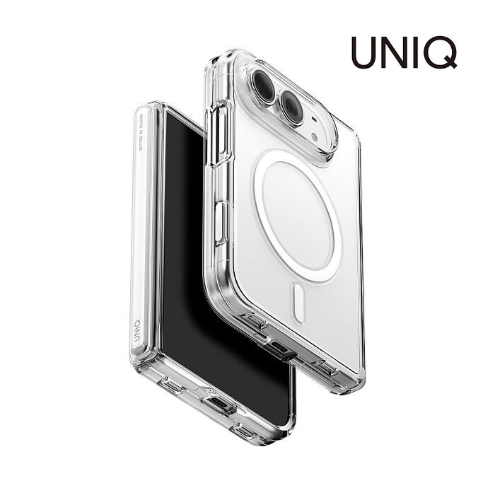 UNIQ 新加坡 Lifepro Xtreme 超透亮磁吸防摔雙料保護殼 iPhone Duo