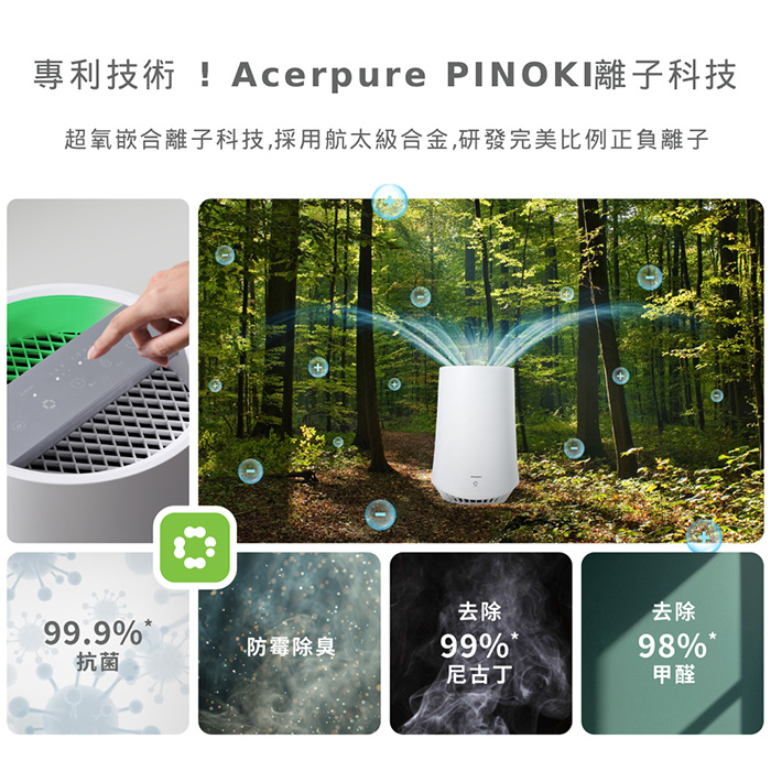 Acerpure PRO P5 MAX毛管家 智慧寵物空氣清淨機 AP755-30W