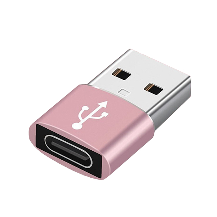 SHOWHAN  USB2.0公轉Type-C母轉接頭 三入