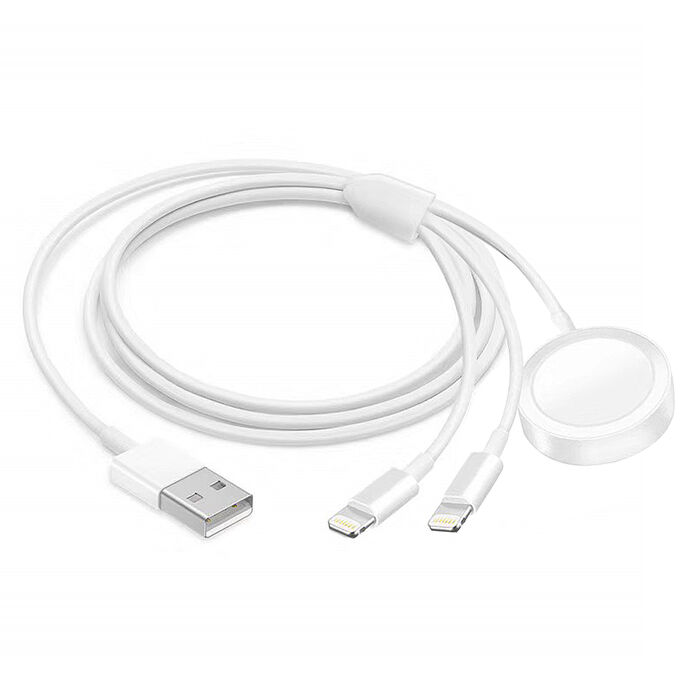 一分三充電線 適用Apple Watch手錶