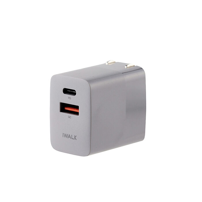 IWALK 方塊酥 30W QC 3.0+PD3.0 閃充 快充頭
